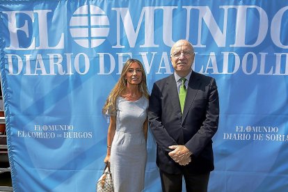 Silvia Herrero y Joaquín Boneta (Iberdrola en Castilla y León).