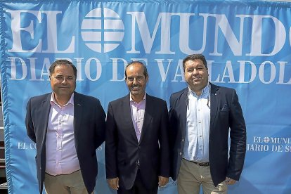 Arsenio Talavera, Juan Antonio Pazos y Urbano Peñas (Gas Natural).