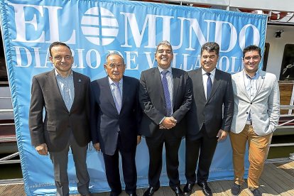 Javier Escribano (ingenieros Valladolid), Edmundo Bayón (Protos), Antonio Ferreras (Teléfonica), Manuel Fernández, José Colodrón (ingenieros Valladolid).