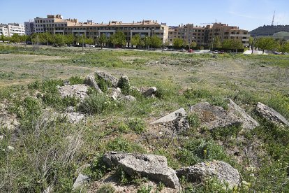 Terrenos donde está proyectado construir el 'aquapark'. J. M. LOSTAU