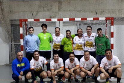 Los veteranos del Laguna FS, que disputan la liga de Asofusa.