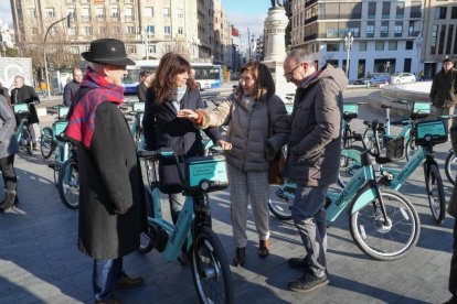 JUAN MIGUEL LOSTAU. 01/02/2023. VALLADOLID. COMUNIDAD DE CASTILLA Y Inauguración de BIKI.- J.M.LOSTAU