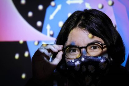 La investigadora predoctoral Alba de las Heras Muñoz.