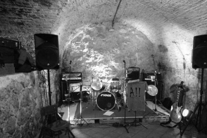 La bodega de La Ferroviaria. -FOTO CEDIDA POR J.L. MARTÍNEZ