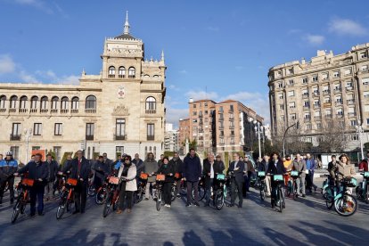 Presentación del nuevo servicio de alquiler público de bicicletas BIKI.- ICAL