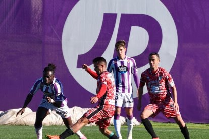 Partido entre el Real Valladolid Promesas y el Guijuelo. / Photogenic/Miguel Ángel Santos