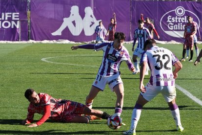 Partido entre el Real Valladolid Promesas y el Guijuelo. / Photogenic/Miguel Ángel Santos