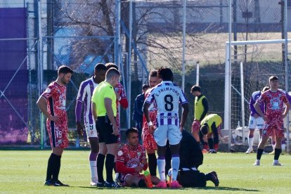 Partido entre el Real Valladolid Promesas y el Guijuelo. / Photogenic/Miguel Ángel Santos