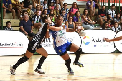 Partido Liga Guerreras Iberdrola entre Costa del Sol Málaga y Caja Rural Aula. / LOF