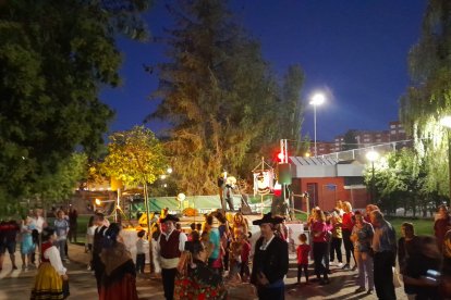 Fiestas del barrio La Rubia en Valladolid.- E.M.