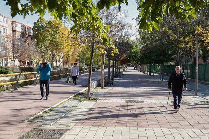 Paseo del Cauce a su paso por Pajarillos. J. M. LOSTAU
