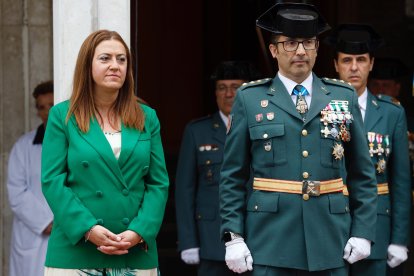 La Guardia Civil de Valladolid celebra el 179 aniversario con  la delegada del Gobierno en Castilla y León, Virginia Barcones. ICAL