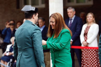 La Guardia Civil de Valladolid celebra el 179 aniversario con  la delegada del Gobierno en Castilla y León, Virginia Barcones. ICAL