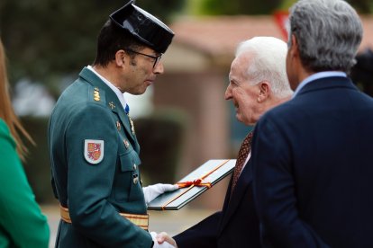 La Guardia Civil de Valladolid celebra el 179 aniversario con  la delegada del Gobierno en Castilla y León, Virginia Barcones. ICAL