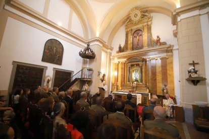 Celebración de Santa Teresa, patronal del Cuerpo de Intendencia, en el Palacio Real de Valladolid. -ICAL