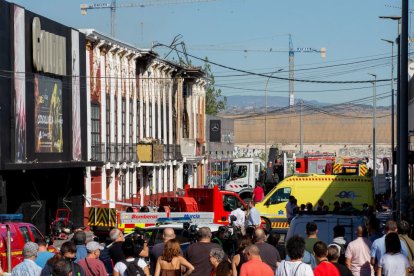 Incendio en la discoteca de Murcia. -TWITTER
