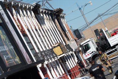 Incendio en la discoteca de Murcia. -TWITTER