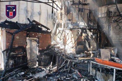 Incendio en la discoteca de Murcia. -BOMBEROS DE MURCIA