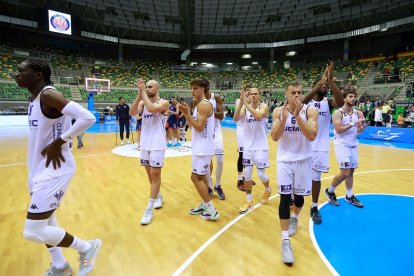 Tizona-UEMC Real Valladolid Baloncesto. tercer y cuarto puestos Copa de Castilla y León 2023. / TOMÁS ALONSO