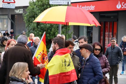 Concentración de Vox en León. ICAL