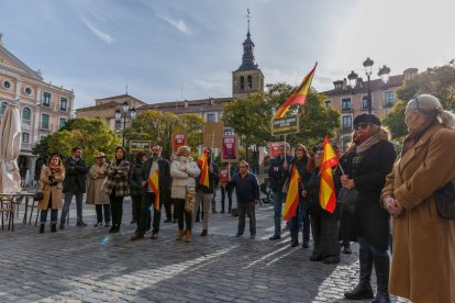 Concentración de Vox en Segovia. ICAL