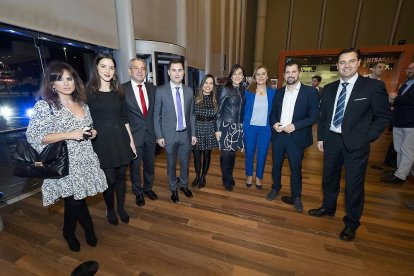 Patricia Gómez, Andrea Fernández, Nicanor Sen, Javier Alfonso Cendón, Ana Sánchez, Virginia Barcones, Luis Tudanca y Daniel de la Rosa.
