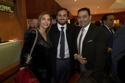 Inmaculada Toledano, José Ángel Alonso y Luis Miguel Muñumer.