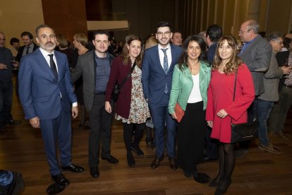 Víctor García, Cristina Antón, Arturo Arranz, Raquel Sastre, Marían Hidalgo y Alicia Iglesias.