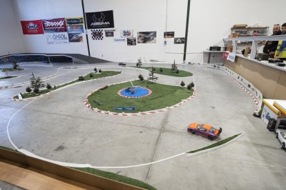 Scalextric gigante de La Cistérniga.- PHOTOGENIC