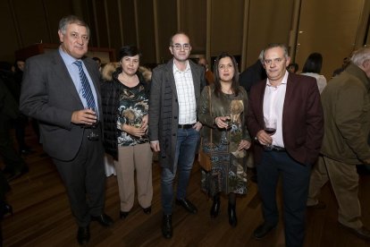 Manolo Hernández, Yolanda Valbuena, David Amo, María José San Román y Honorio Gordo.