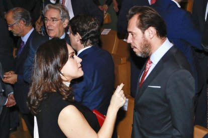 Adriana Ulibarri y Óscar Puente.