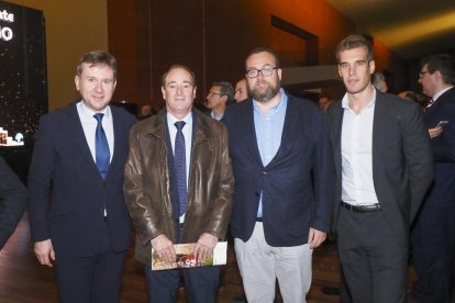 Javier Lacalle, José Ignacio Carrasco, Julio Casado y David Suárez.