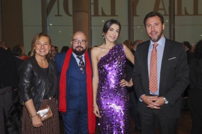Laura Soria, Ángel Tamayo, Lucía Puche y Óscar Puente.