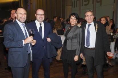 José Luis Gorgojo, Marco Morala, Rosa Luna y Juan José Sanz.