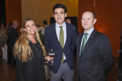 Silvia Herrero, Ignacio Antolín y Miguel Calvo.