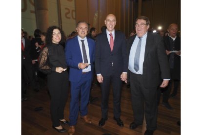 Conchi Nieto, José Luis Nieto, José Antonio Díez y Gonzalo Hernández.