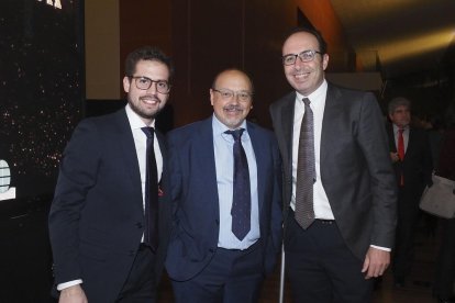 Rodrigo Nieto, Rafael Monje y Víctor Alonso.