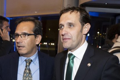 Augusto Cobos y Conrado Íscar.