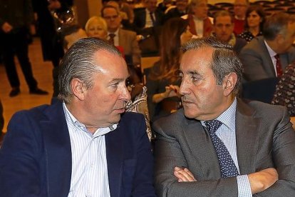 Donaciano Dujo, presidente de ASAJA y Juan Carlos Rico, presidente de ACOR.