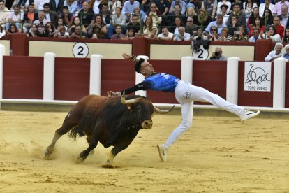 Anterior edición del Concurso de Cortes de Valladolid durante las fiestas- JOSÉ SALVADOR