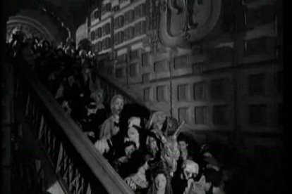 Escena de 'Mr.Arkadin' de Orson Welles en el Colegio de San Gregorio. -E.M.