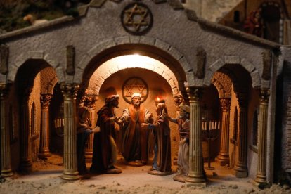 Belén de la iglesia de San Lorenzo. J.M.LOSTAU