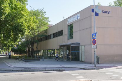 Centro de salud en la carretera de Rueda en la actualidad 
.-J.M. LOSTAU