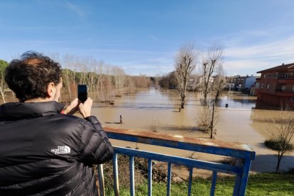 Fotos del río Cega a su paso por Viana. -PHOTOGENIC.