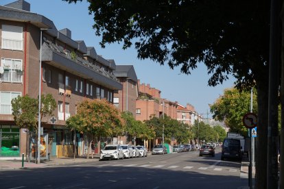 Calle Miguel Delibes en la actualidad 
.-J.M. LOSTAU