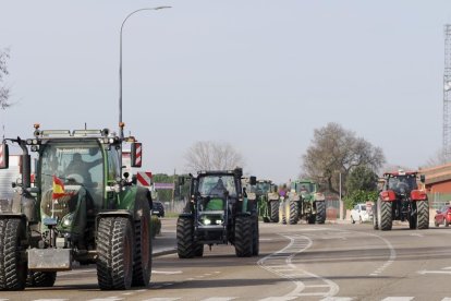 Tractorada en la N-122.- PHOTOGENIC