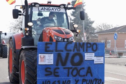 Tractorada en la N-122.- PHOTOGENIC