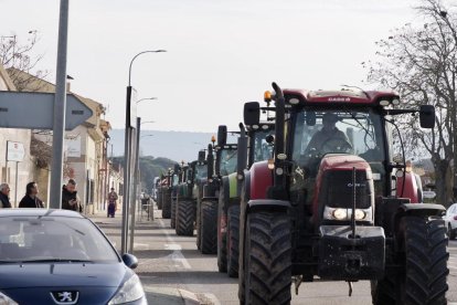 Tractorada en la N-122.- PHOTOGENIC