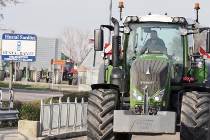Tractorada en la N-122.- PHOTOGENIC