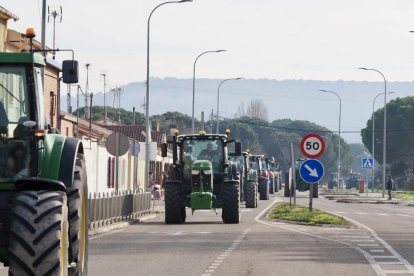Tractorada en la N-122.- PHOTOGENIC